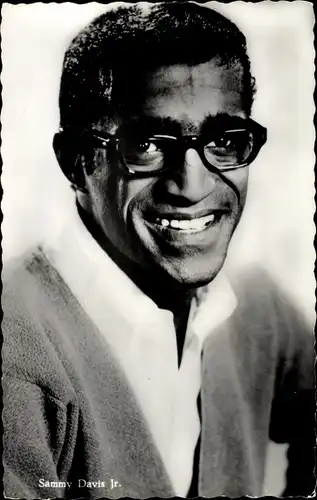 Ak Sänger Sammy Davis Jr., Portrait