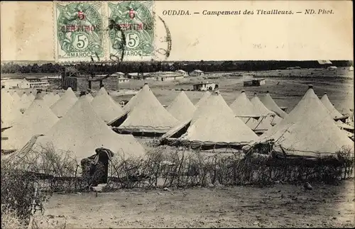 Ak Oudjda Oujda Marokko, Campement des Tirailleurs