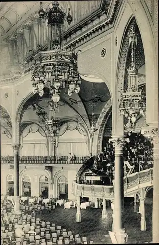 Ak Oostende Ostende Westflandern, Interieur du Kursaal, Konzertsaal