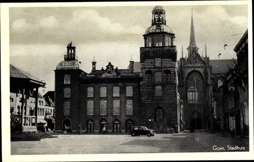 Ak Goes Zeeland Niederlande, Stadhuis