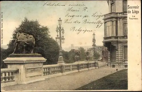 Ak Liège Lüttich Wallonien, Le Taureau
