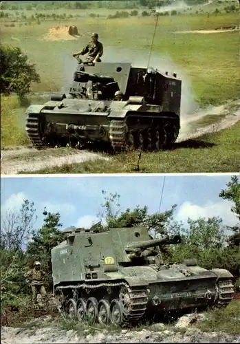 Ak Obusier auto-moteur de 105 m/m, Französischer Panzer, 15e Regiment d'Artillerie
