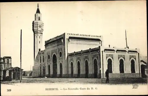 Ak Bizerte Tunesien, La Nouvelle Gare