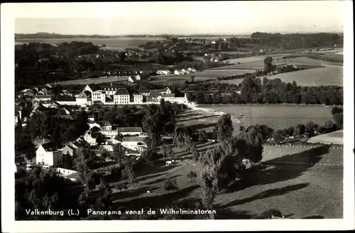 Ak Valkenburg Limburg Niederlande, Panorama vanaf de Wilhelminatoren