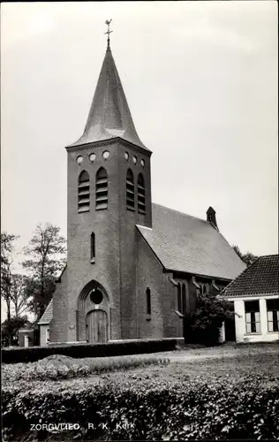 Ak Zorgvlied Drenthe, R.K. Kerk