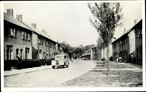 Ak Steenwijk Steenwijkerland Overijssel, Aastraat, PKW