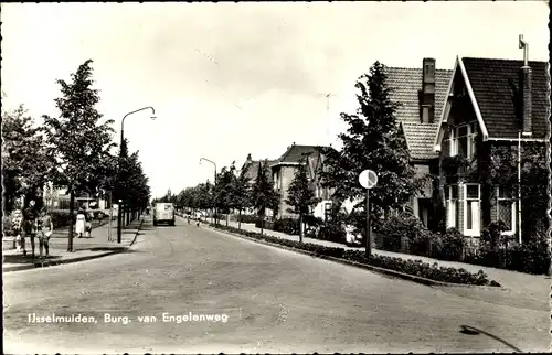 Ak IJsselmuiden Overijssel Niederlande, Burg. van Engelenweg