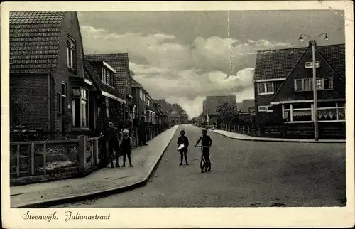 Ak Steenwijk Steenwijkerland Overijssel, Julianastraat