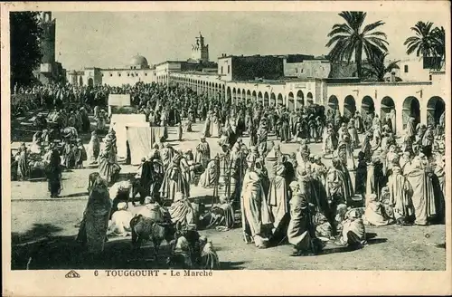 Ak Touggourt Algerien, Le Marché