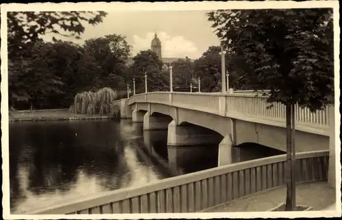 Ak Jena in Thüringen, Paradiesbrücke