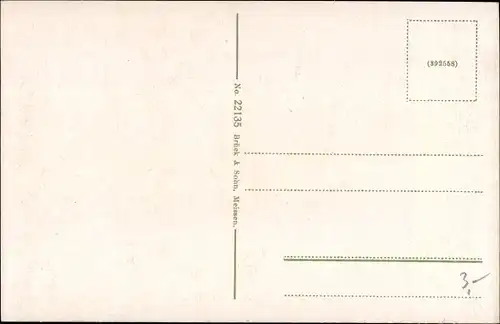 Ak Nossen in Sachsen, Bergschlösschen, Außenansicht
