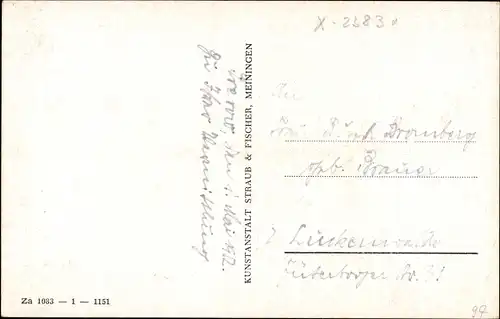 Ak Ostseebad Prerow auf dem Darß, Dünenhaus, Außenansicht