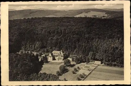 Ak Neckarsteinach in Hessen, Kinder-Erholungsheim, Luftbild