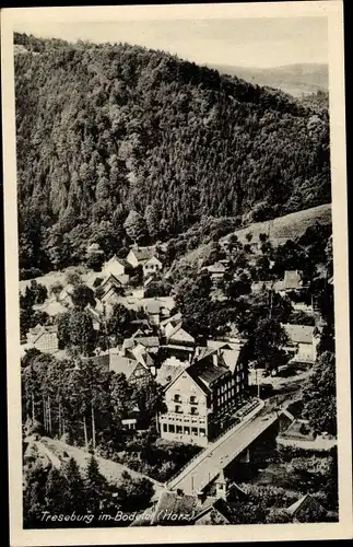 Ak Treseburg Thale im Harz, Panorama