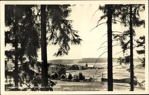 Ak Benneckenstein Oberharz, Panorama, Kirchturm