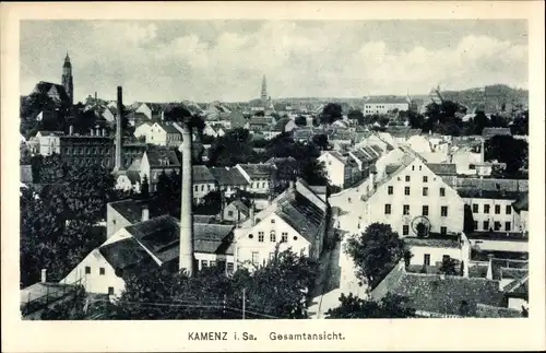 Ak Kamenz Sachsen, Panorama