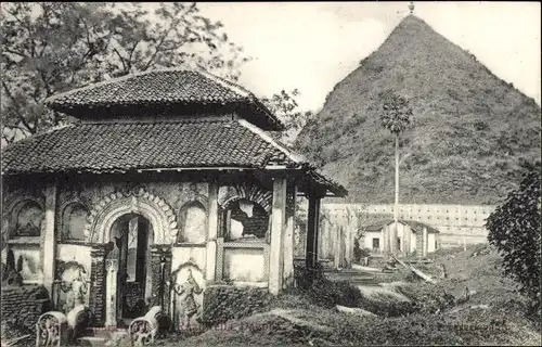 Ak Anuradhapura Sri Lanka, Ruwanweli, Berg, Tempel