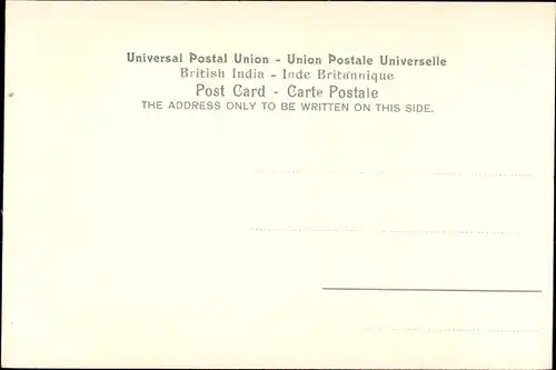 Ak Calcutta Kolkata Kalkutta Indien, Panorama, View from Monument