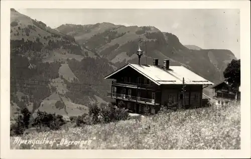 Ak Tirol in Österreich, Alpengasthof Oberaigen