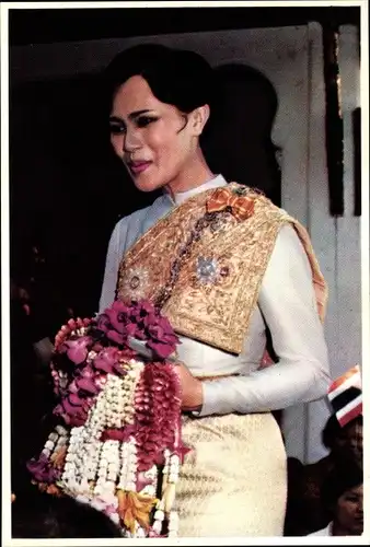 Ak Thailand, Königin Sirikit, Portrait