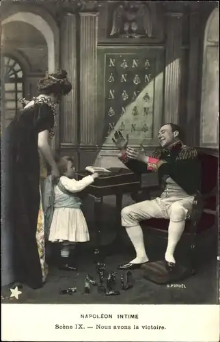 Ak Napoleon Intime, Scene IX, Nous avons la victoire