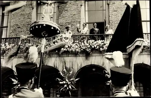 Ak König Baudouin von Belgien, Besuch in Amsterdam 1959