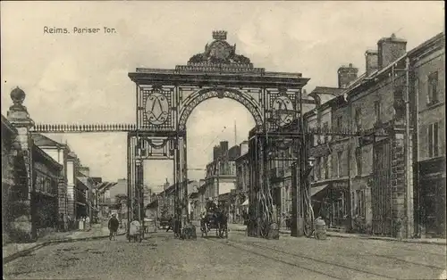 Ak Reims Marne, Pariser Tor