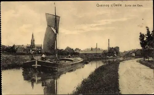 Ak Quesnoy sur Deûle Nord, Sortie des Eaux