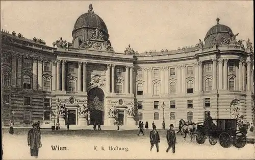 Ak Wien 1 Innere Stadt, K. k. Hofburg