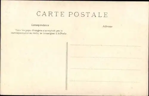 Ak Versailles Yvelines, Statue de Hoche