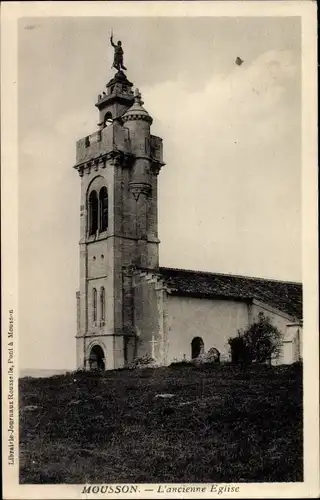 Ak Pont à Mousson Mussenbrück Lothringen Meurthe et Moselle, L'ancienne Eglise