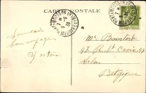 Ak Pont à Mousson Mussenbrück Lothringen Meurthe et Moselle, L'ancienne Eglise