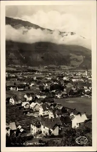 Ak Spittal an der Drau Kärnten, Panorama