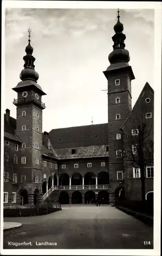 Ak Klagenfurt am Wörthersee Kärnten, Landhaus