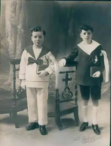 Foto Combalie, Henri, Toulouse, Portraitfotografie, Jungen, Erste Kommunion