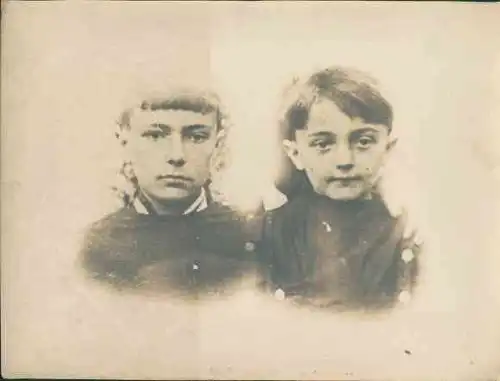Foto Combalie, Henri, Toulouse, Portraitfotografie, zwei Jungen