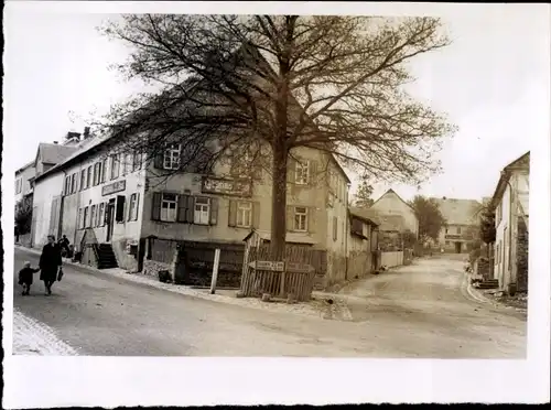 Foto Simmern im Hunsrück, Gasthaus zur Post, Straßenpartie, Straße nach Bingen