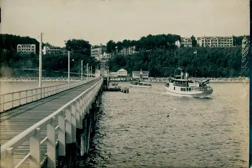 Foto Ostseebad Sellin auf Rügen, Dampfer Stubbenkammer, Saßnitzer Dampfschiffsgesellschaft