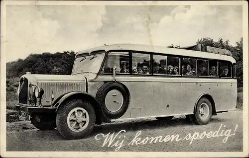 Ak Wij komen spoedig, Autobus, Omnibus