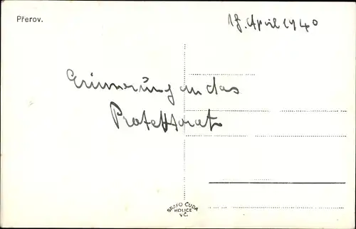 Foto Ak Přerov Prerau Region Olmütz, Ortsansicht