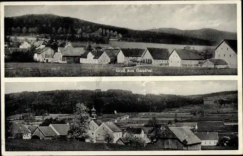 Ak Gaisthal Schönsee Oberpfalz, Blick auf den Ort