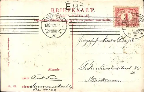 Ak 's Gravenhage Den Haag Südholland, Huis ten Bosch