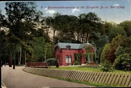 Ak Den Haag Südholland Niederlande, Boschwachterswoning in het Haagsche Bosch