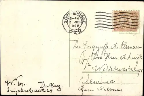 Ak Den Haag Südholland Niederlande, Boschwachterswoning in het Haagsche Bosch