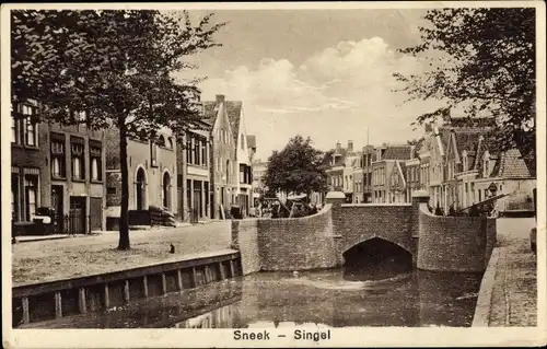 Ak Sneek Súdwest Fryslân Friesland Niederlande, Singel