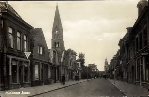 Ak Joure Friesland Niederlande, Midstraat