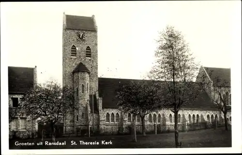 Ak Ransdaal Limburg Niederlande, St. Theresia Kerk