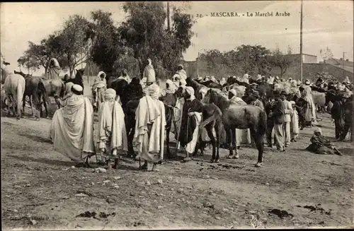 Ak Mascara Algerien, Le Marché Arabe