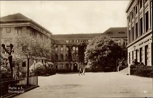 Ak Halle an der Saale, Universität