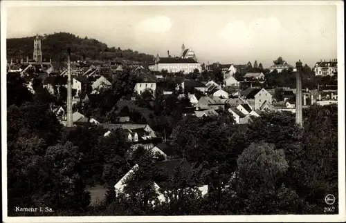 Ak Kamenz in Sachsen, Panorama